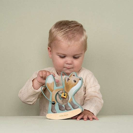 Little Dutch ''Forest Friends'' wiebeldier vos met naam