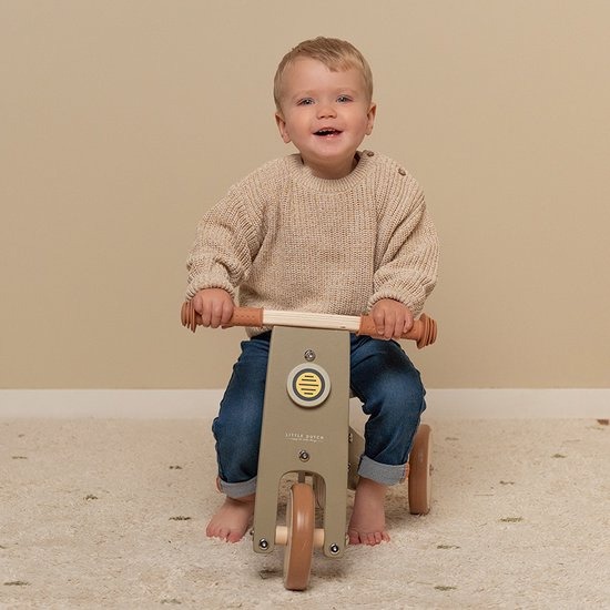 Little Dutch houten driewieler Olive met naam