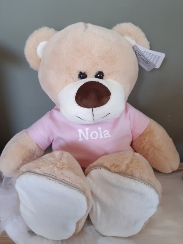 Teddybeer met naam