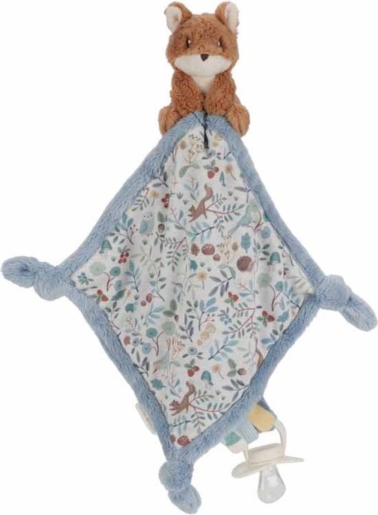 Little Dutch print knuffeldoekje ''Forest Friends'' vosje (met naam)