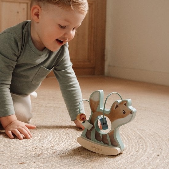 Little Dutch ''Forest Friends'' wiebeldier vos met naam