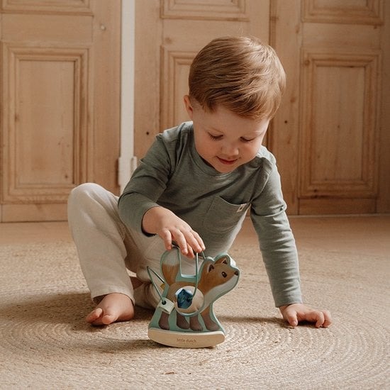 Little Dutch ''Forest Friends'' wiebeldier vos met naam