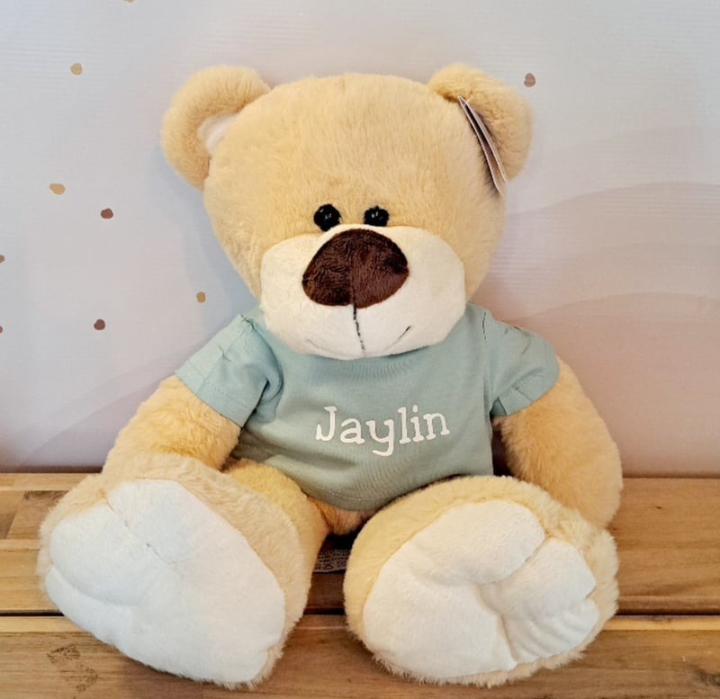 Teddybeer met naam