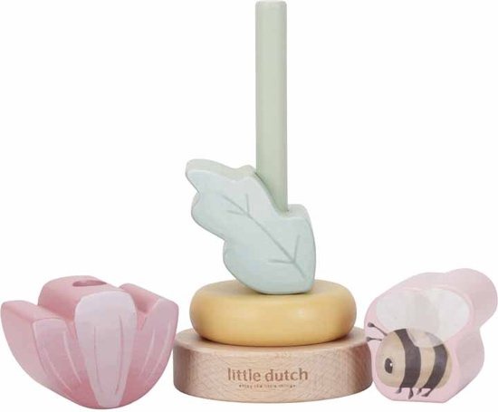 Little Dutch houten giftset Fairy Garden met naam