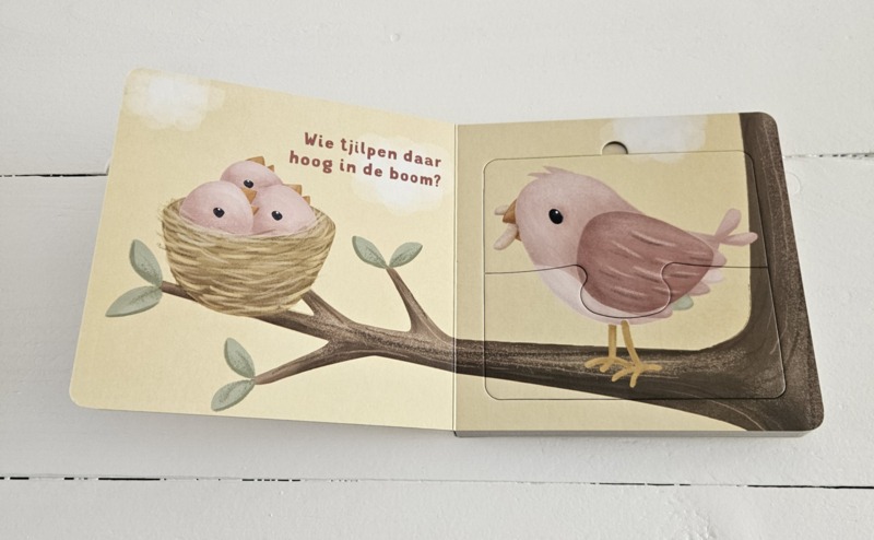 Little Dutch mijn dieren puzzelboek (met naam)