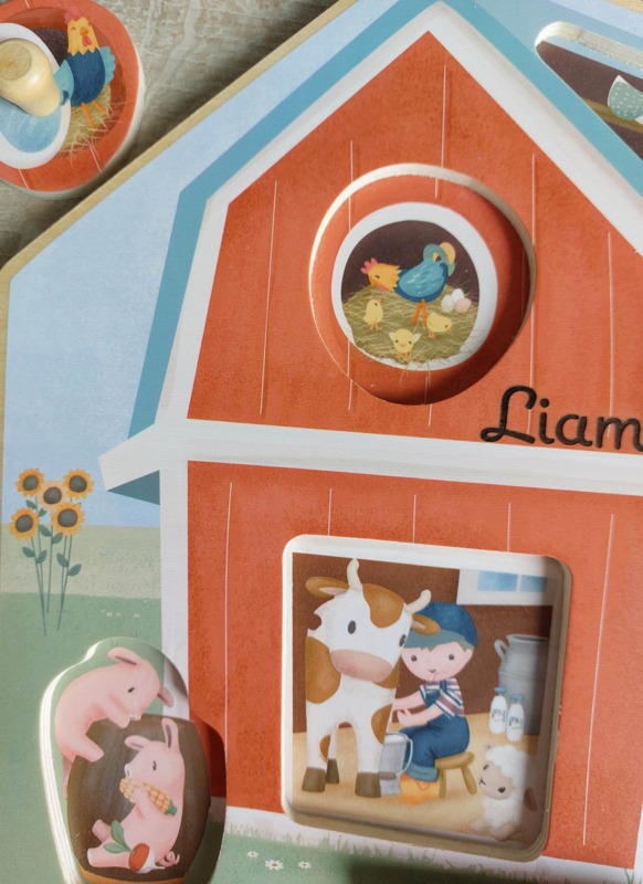 Little Dutch puzzel ''Little Farm'' (met naam)