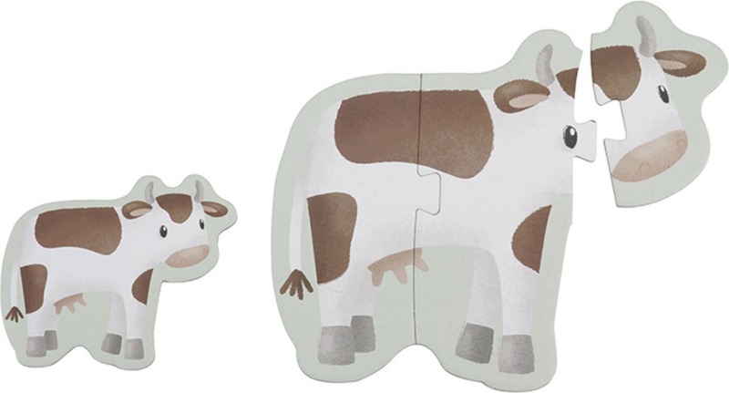Little Dutch 6 in 1 vormenpuzzel ''Little Farm''