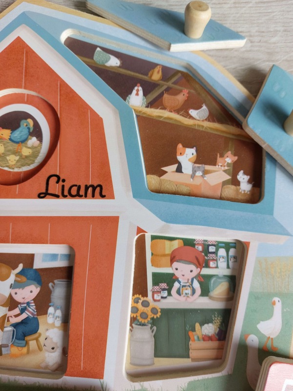 Little Dutch puzzel ''Little Farm'' (met naam)