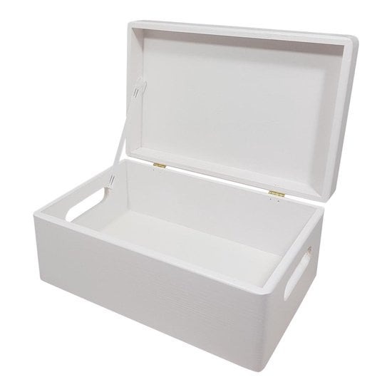 Houten herinneringskist met naam Schattig vosje