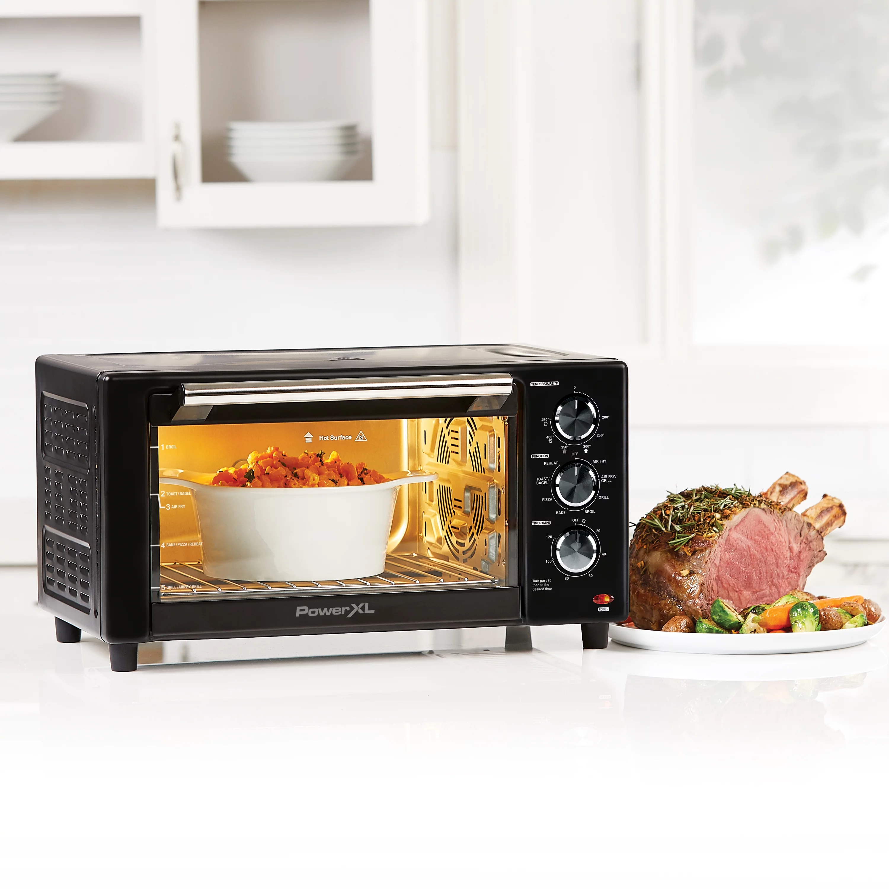 2025 PowerXL 7-in-1 Luchtfriteuse Grill �C Binnen Grill en Luchtfriteuse met Snelle Luchttechnologie