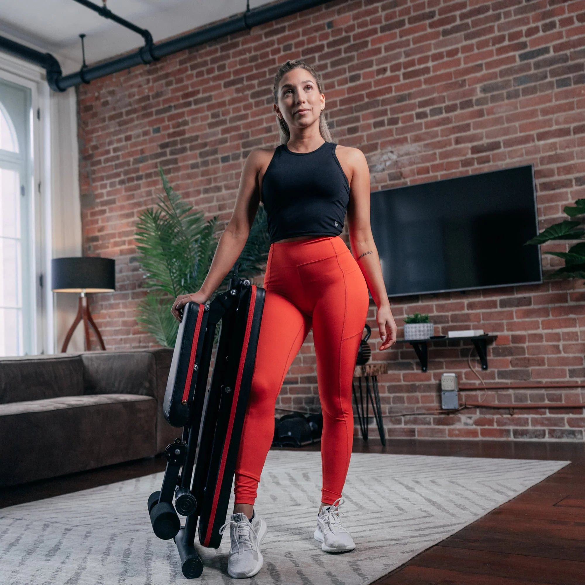 2025 Verstelbare Trainingsbank Montreal Weights met 6 Rugleuningposities en Opvouwbaar Ontwerp