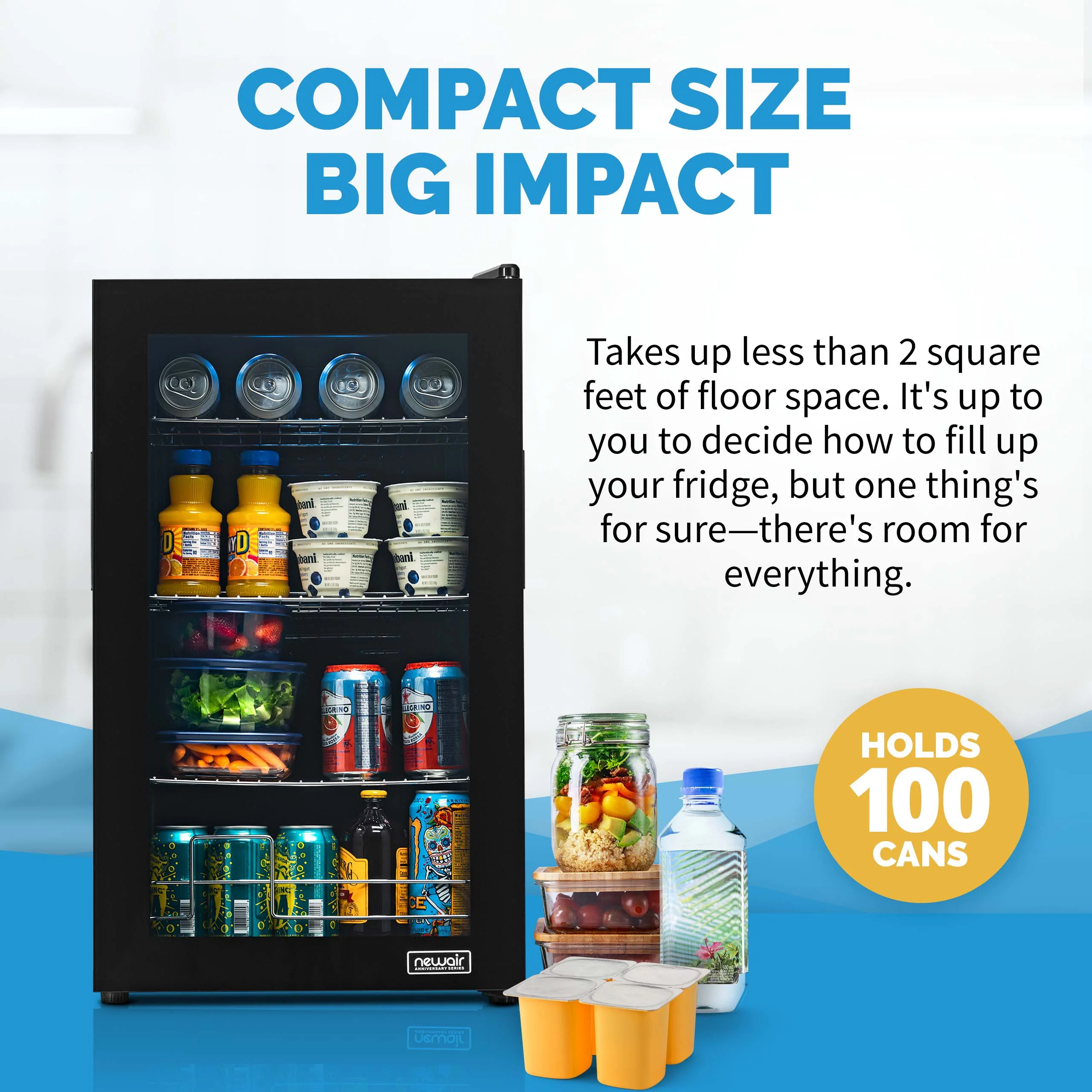 2025 Newair? Limited Edition Drankkoeler voor 100 Blikjes - 16.93