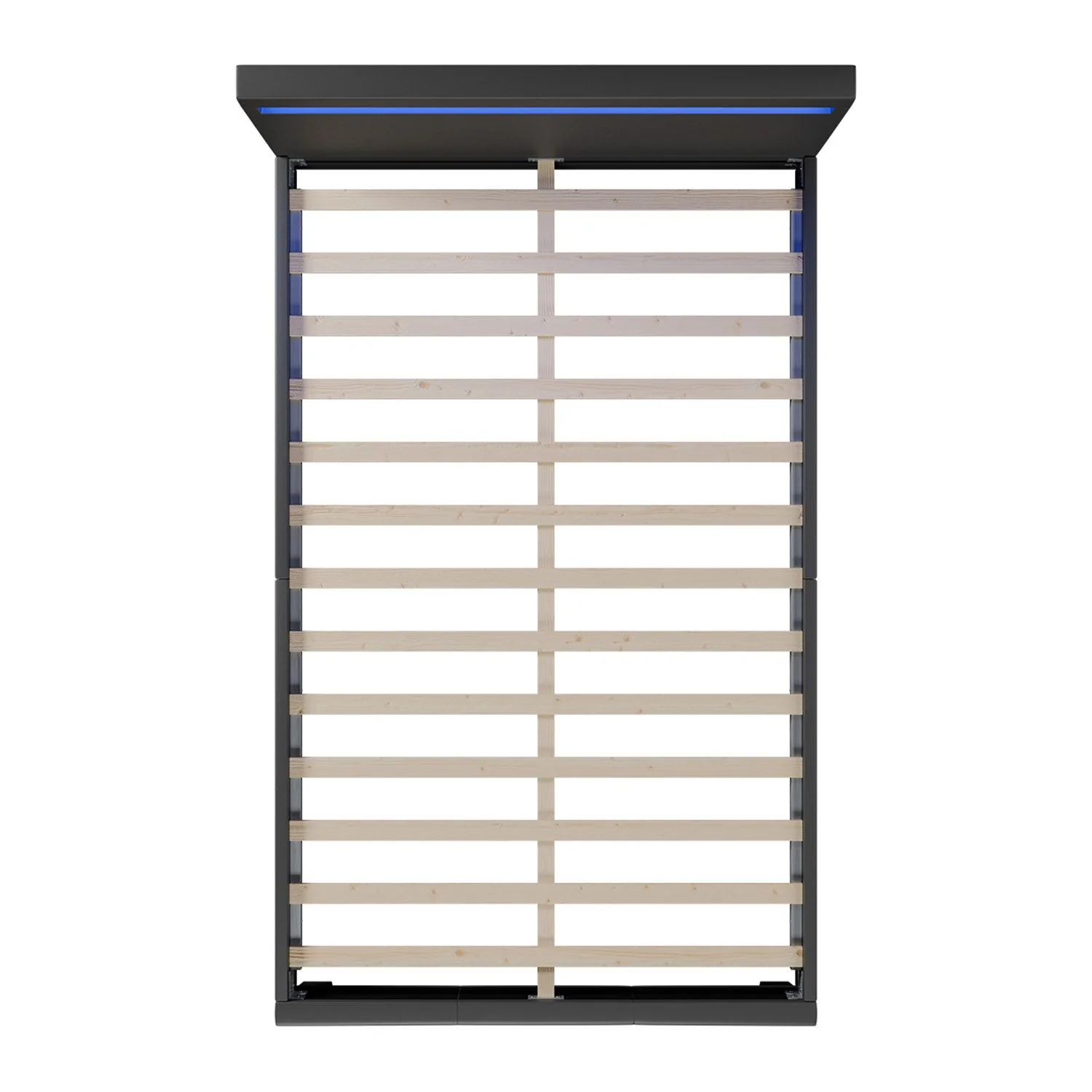 2025 Rustgevend slapen in het gestoffeerde bed Verona 120x200 cm in wit