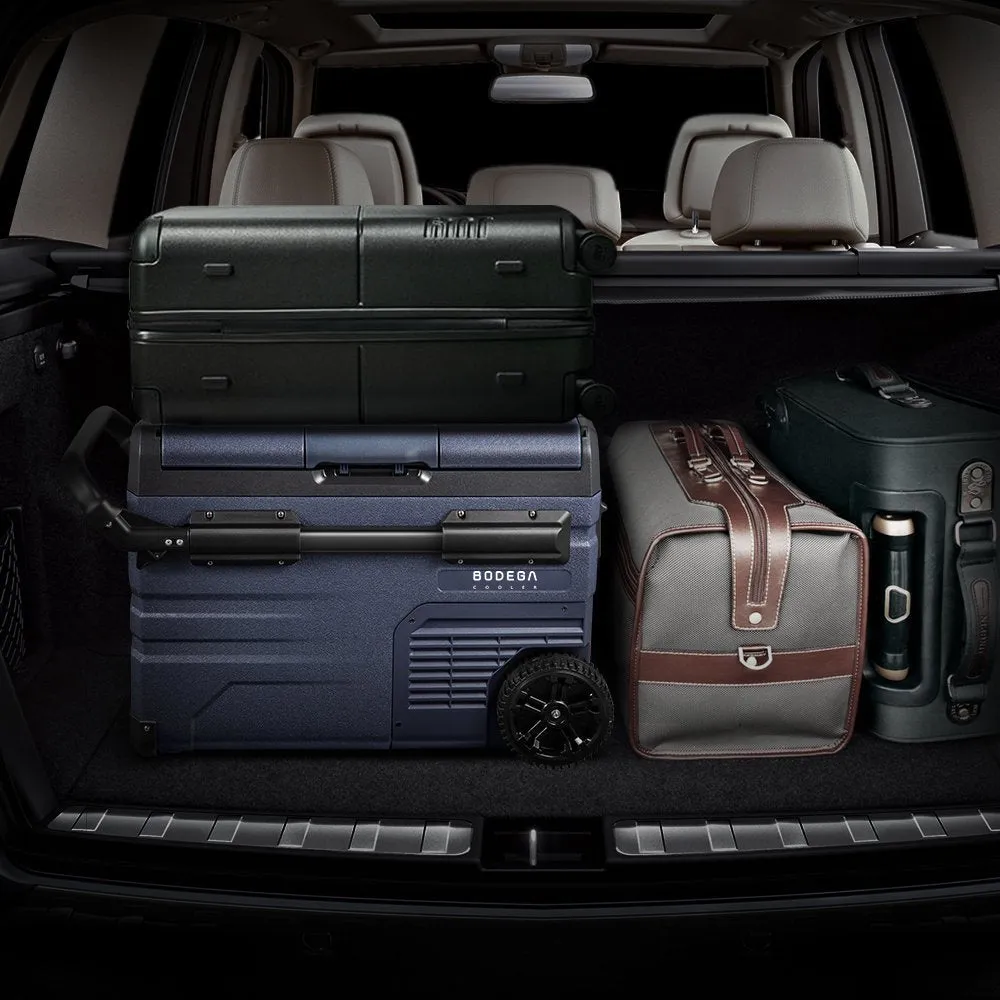 2025 Draagbare 12V auto-koelkast 37 Qt, auto-vrieskast voor buiten, kamperen, reizen, camper, bediening via app