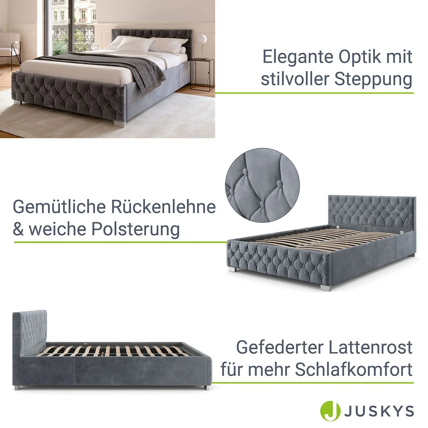 2025 Polsterbett Nizza