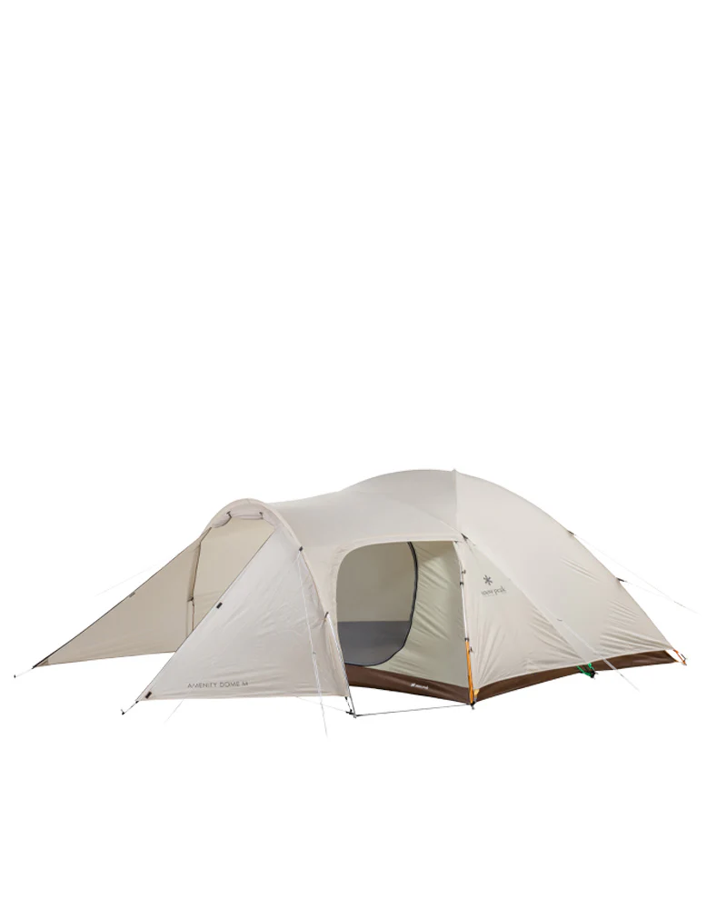 Domo Amenity Medium Ivoor �C Duurzaam Tent met Vestibule en Verwijderbare Regenhoes