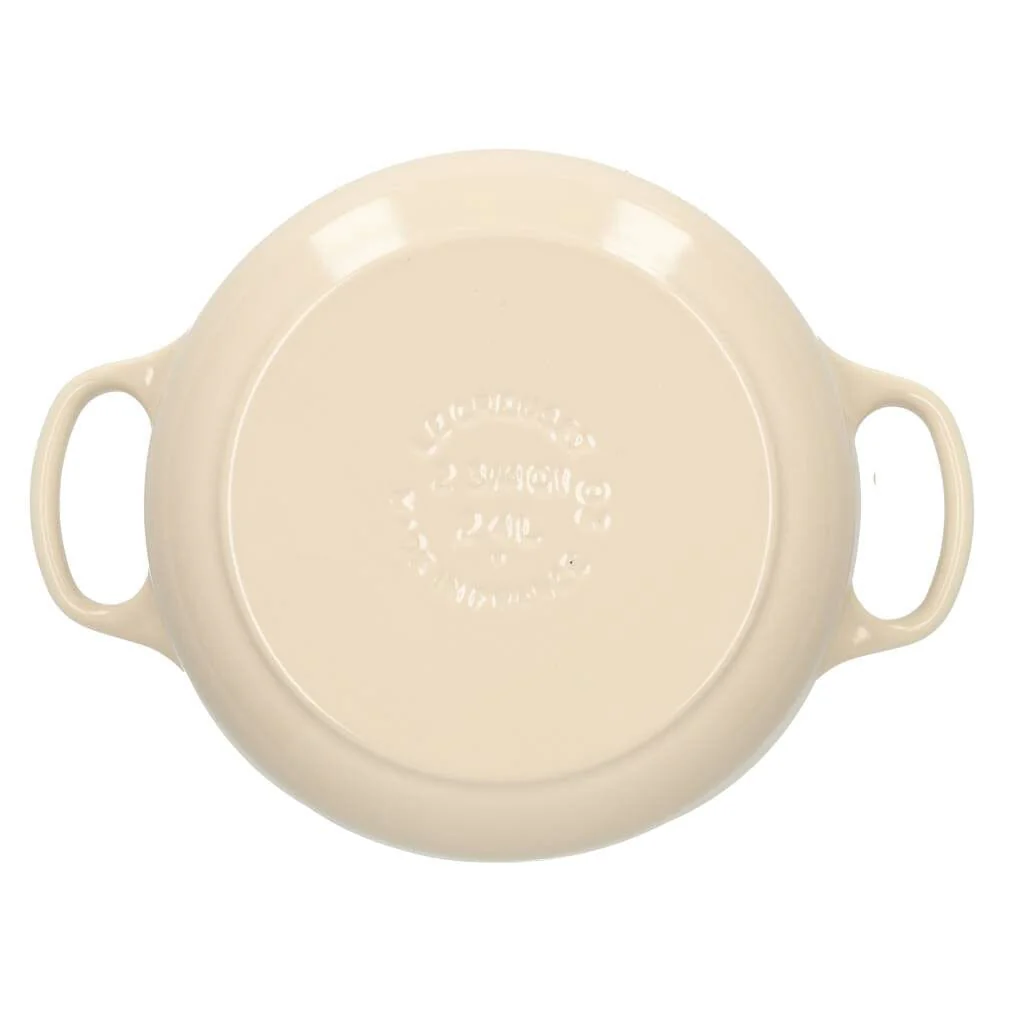2025 Le Creuset - Signature braad- / stoofpan rond Meringue 20 cm 2,4 l