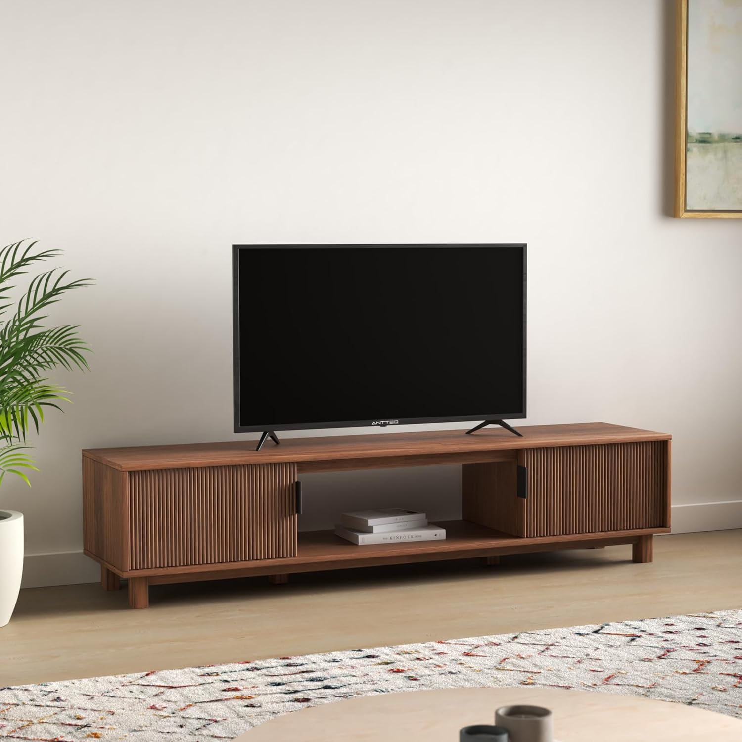 ANTTEQ AB42D1 TV 42 Inch (TV 106 cm), Dolby Audio, LED, HDMI, Media Player via USB, Digital Audio Output, Triple Tuner DVB-C/T2/S2, CI+, Hotel Mode Included