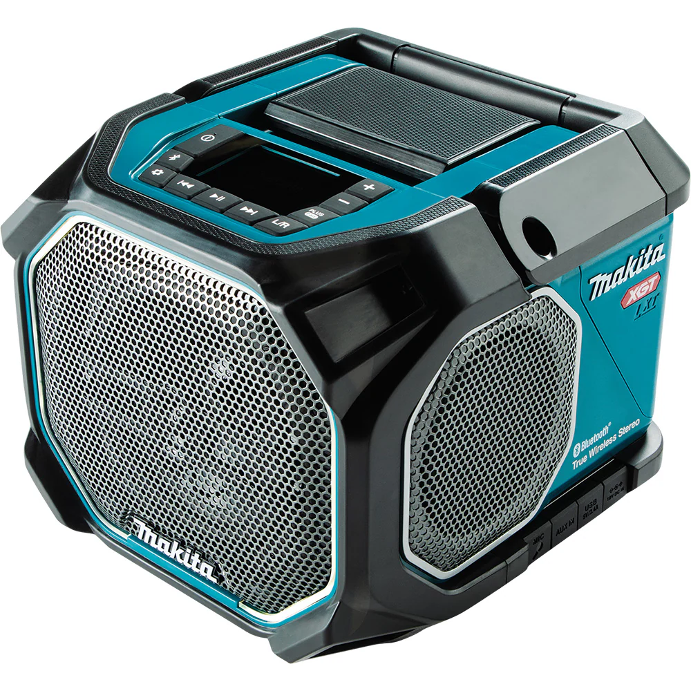 2025 Makita GRM05 Bluetooth Luidspreker voor Werkplek 40V max XGT 18V LXT - Los Gereedschap