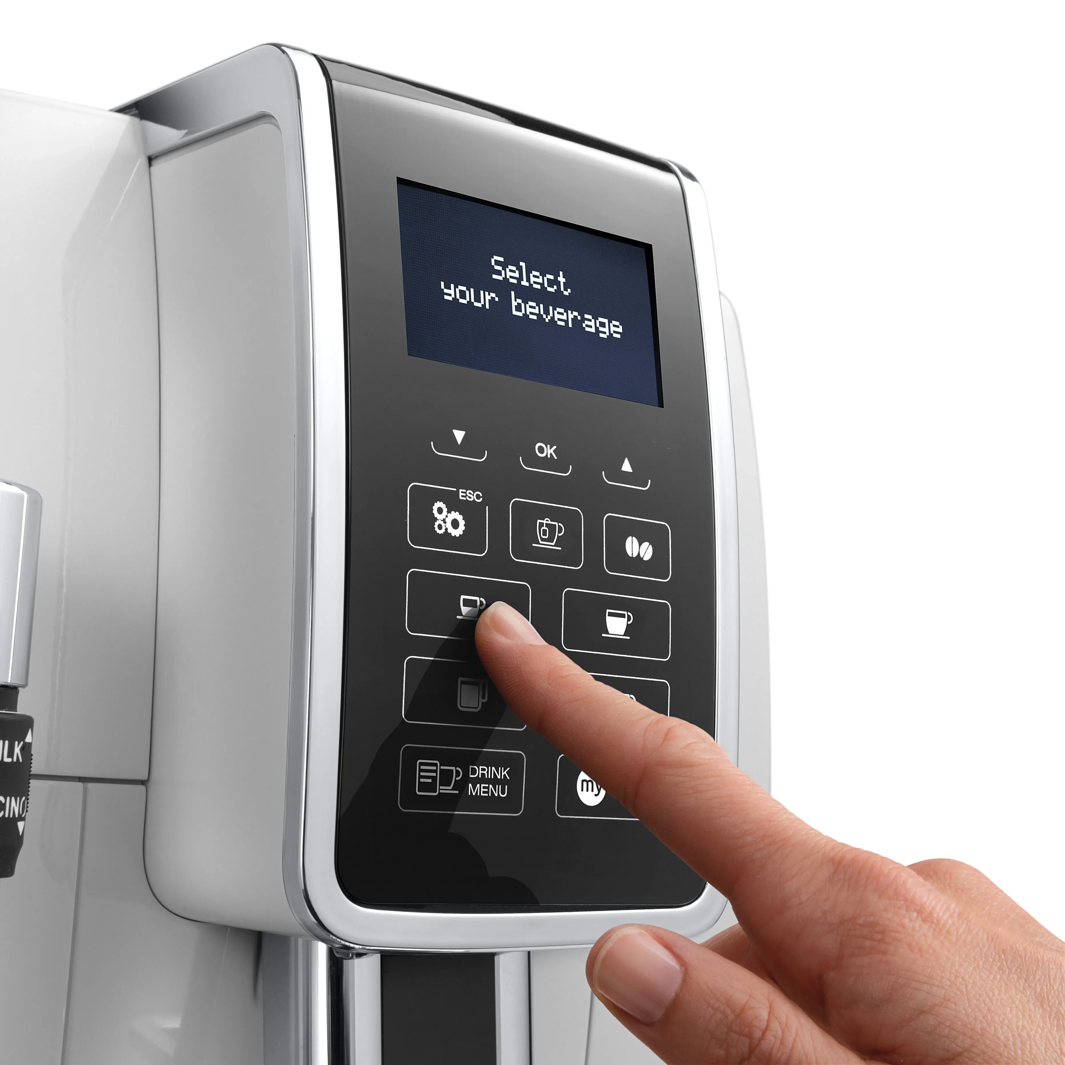 2025 DeLonghi ECAM350.35.W wit volautomatische koffiemachine