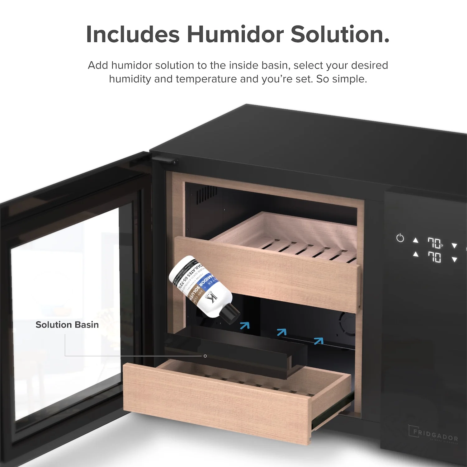 2025 Fridgador - Elektrische Humidor