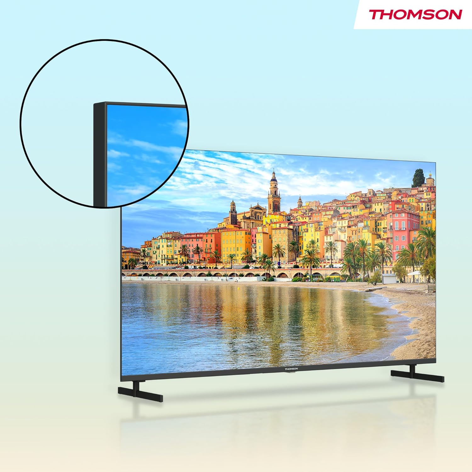 THOMSON 32 Inch (81cm) Full HD Google Smart TV, Wi-Fi, Dolby Audio, HDR10, Bluetooth 5.1, Triple Tuner (Cable/Satellite/Antenna), HDMI, CI+, A+ Panel - 32FG2S14
