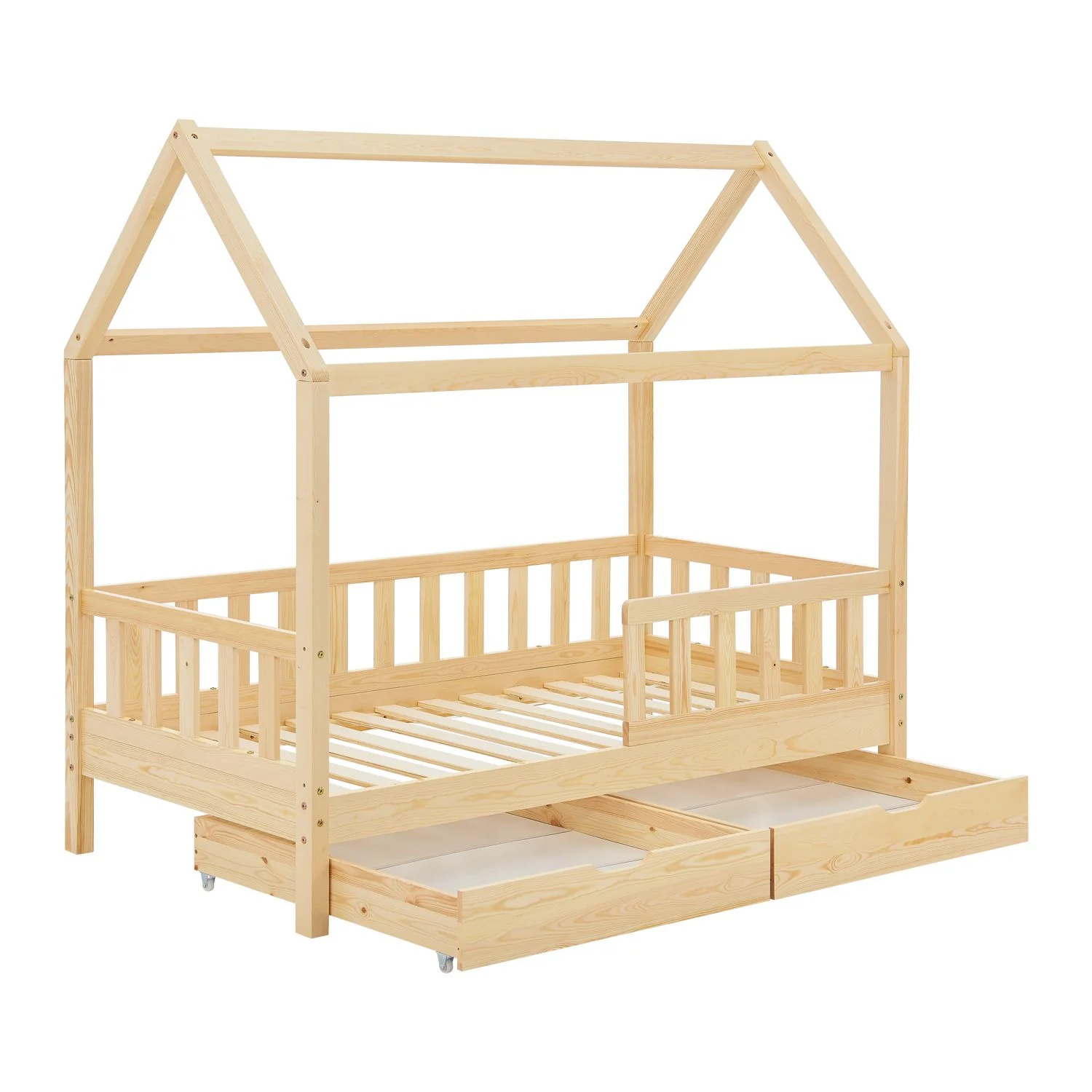 2025 Kinderbed Marli 80 x 160 cm met opberglade