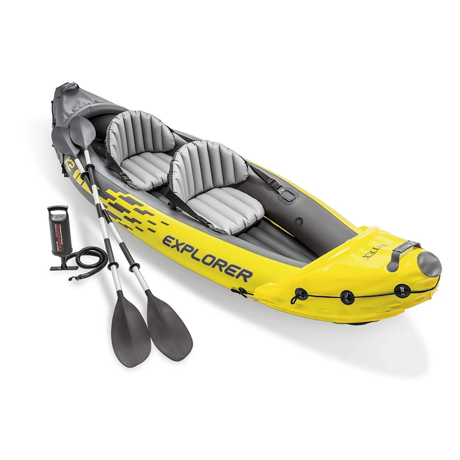 Intex Explorer K2 Opblaasbare Kayak voor 2 Personen - Set