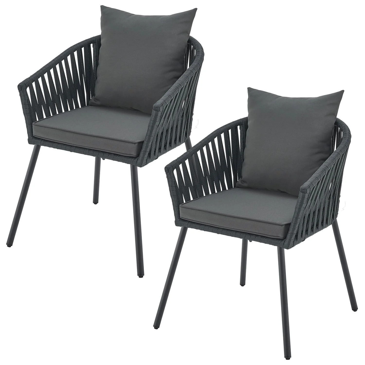 2025 Set van 2 Rope Stoelen