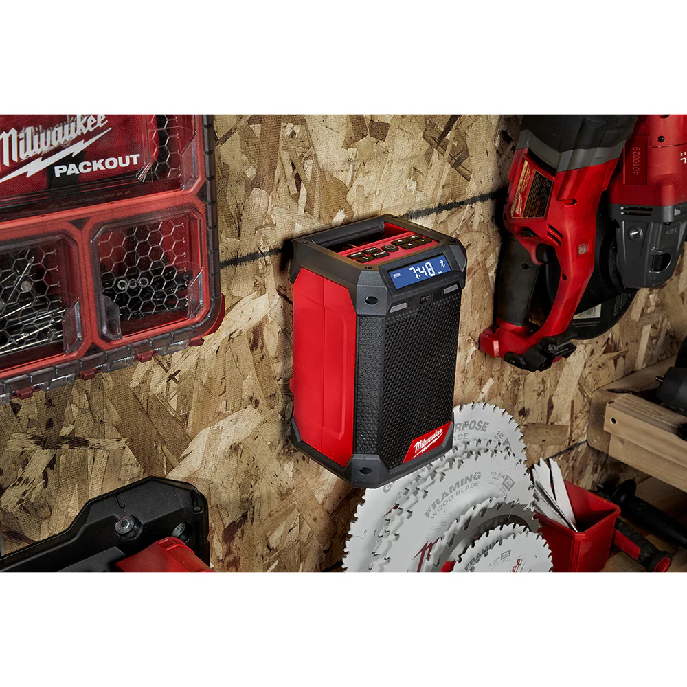 2025 Milwaukee 2951-20 Bluetooth Speaker M12 12V Radio/Oplader - Los Gereedschap