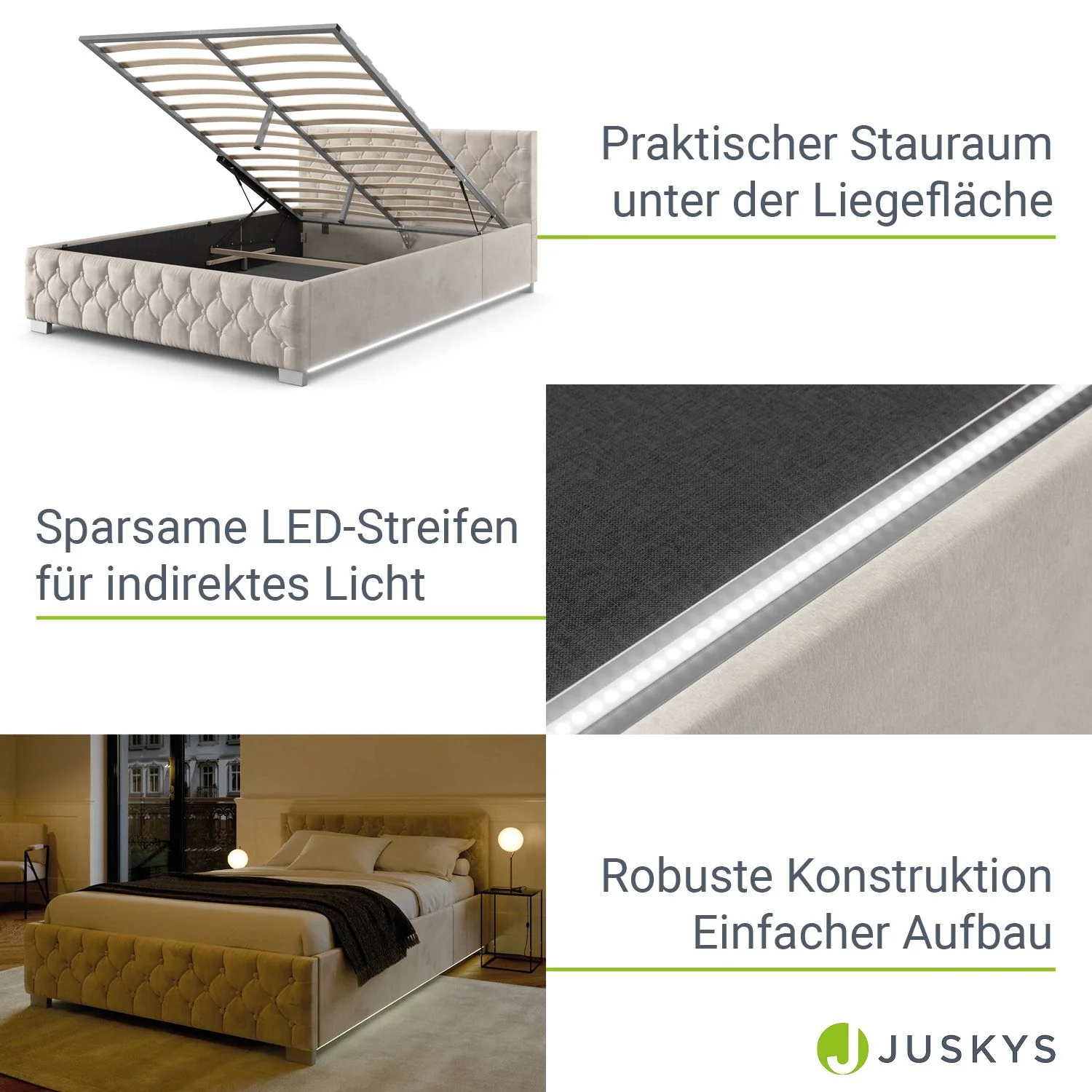 2025 Polsterbett Nizza