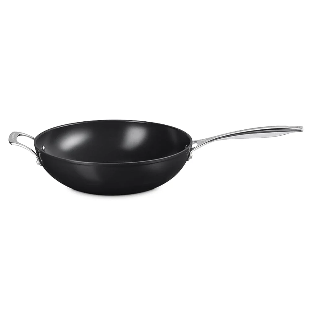 2025 Le Creuset - Essential Anti-aanbak Wokpan 30 cm