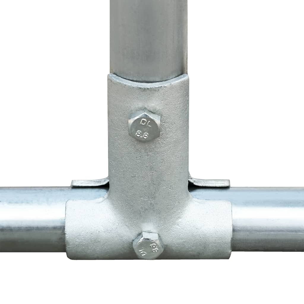 2025 Kippenkooi Kippenhok Staal 2,75 x 2 x 1,92 m Buitenren Pluimvee Ren Dierenkooi