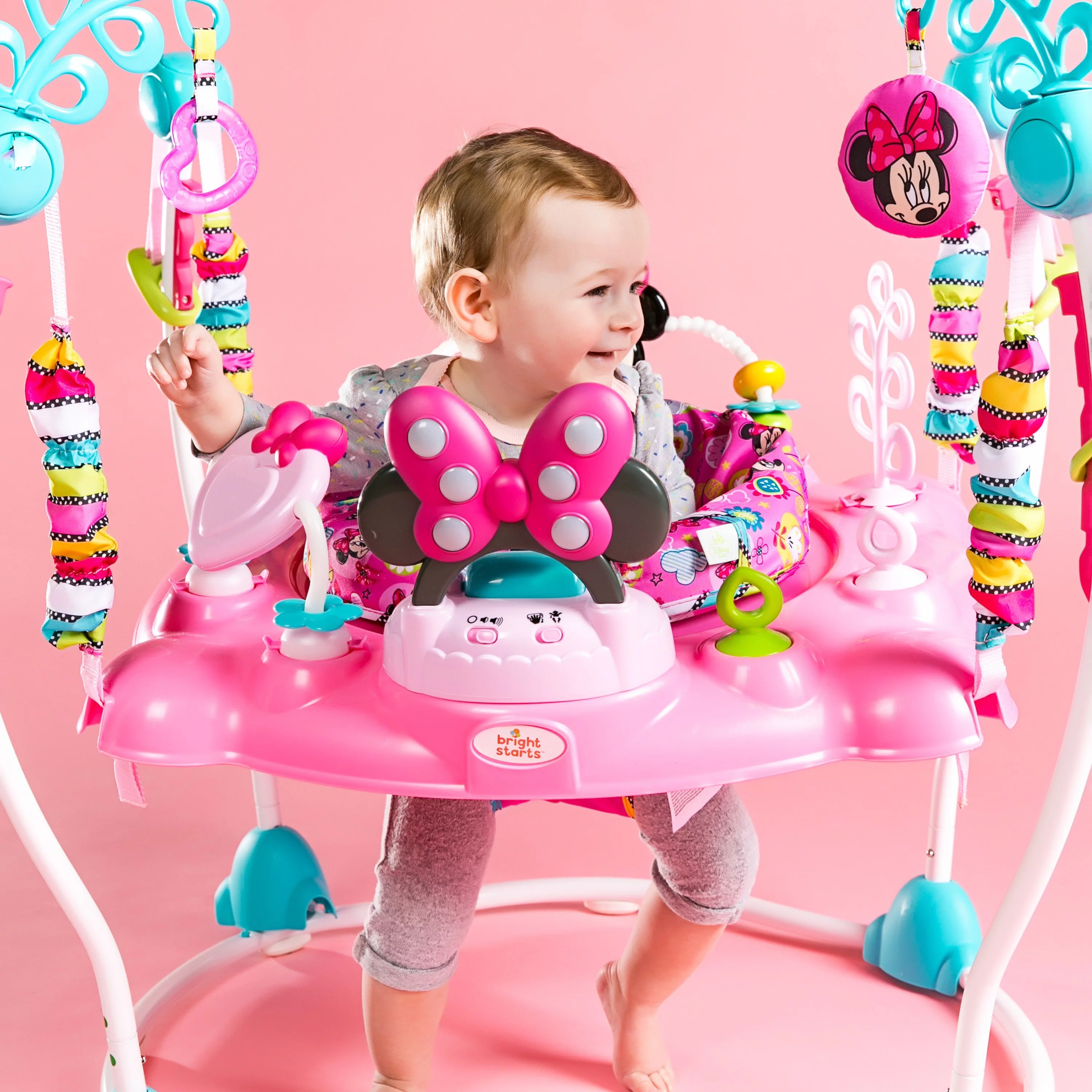 Disney Minnie Mouse Looptrainer met lichtjes en melodie?n voor baby's vanaf 6 maanden