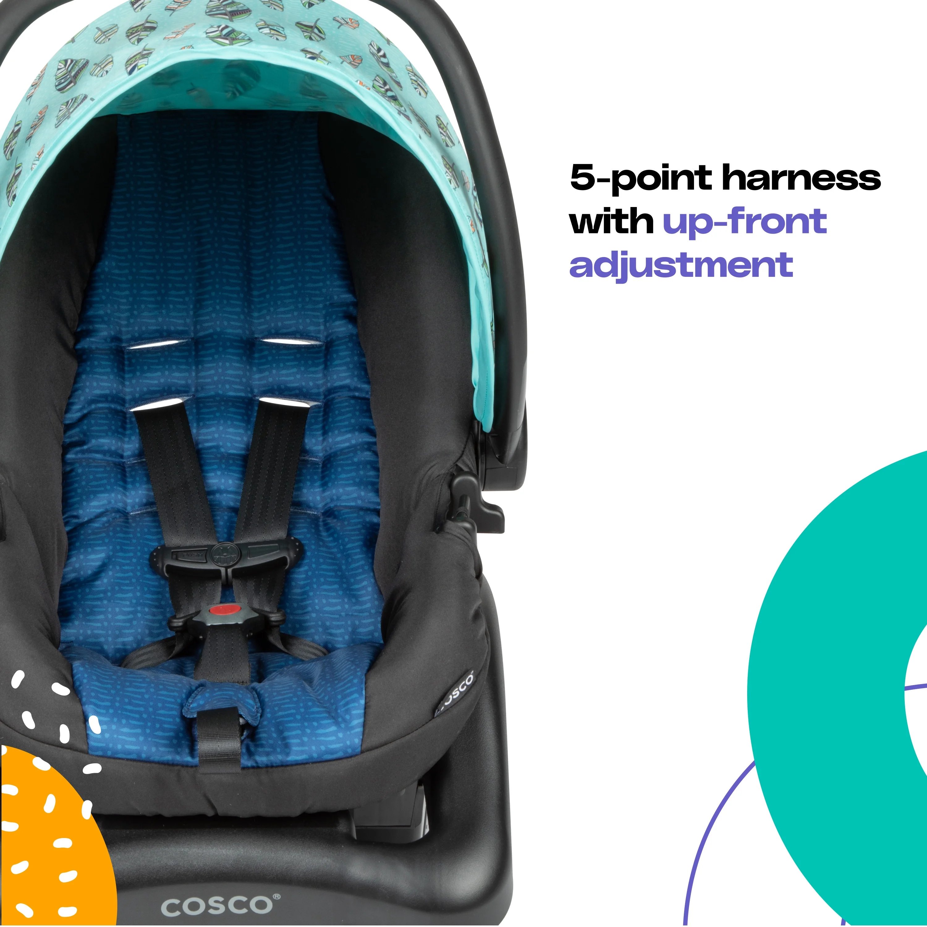 2025 Cosco Kids Lift & Stroll DX Reissysteem, grijze pijlen, voor peuters, unisex