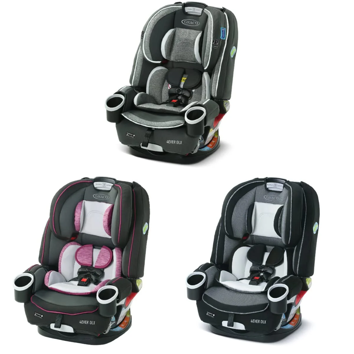 Graco 4Ever DLX 4-in-1 Autostoel, van Baby tot Peuter