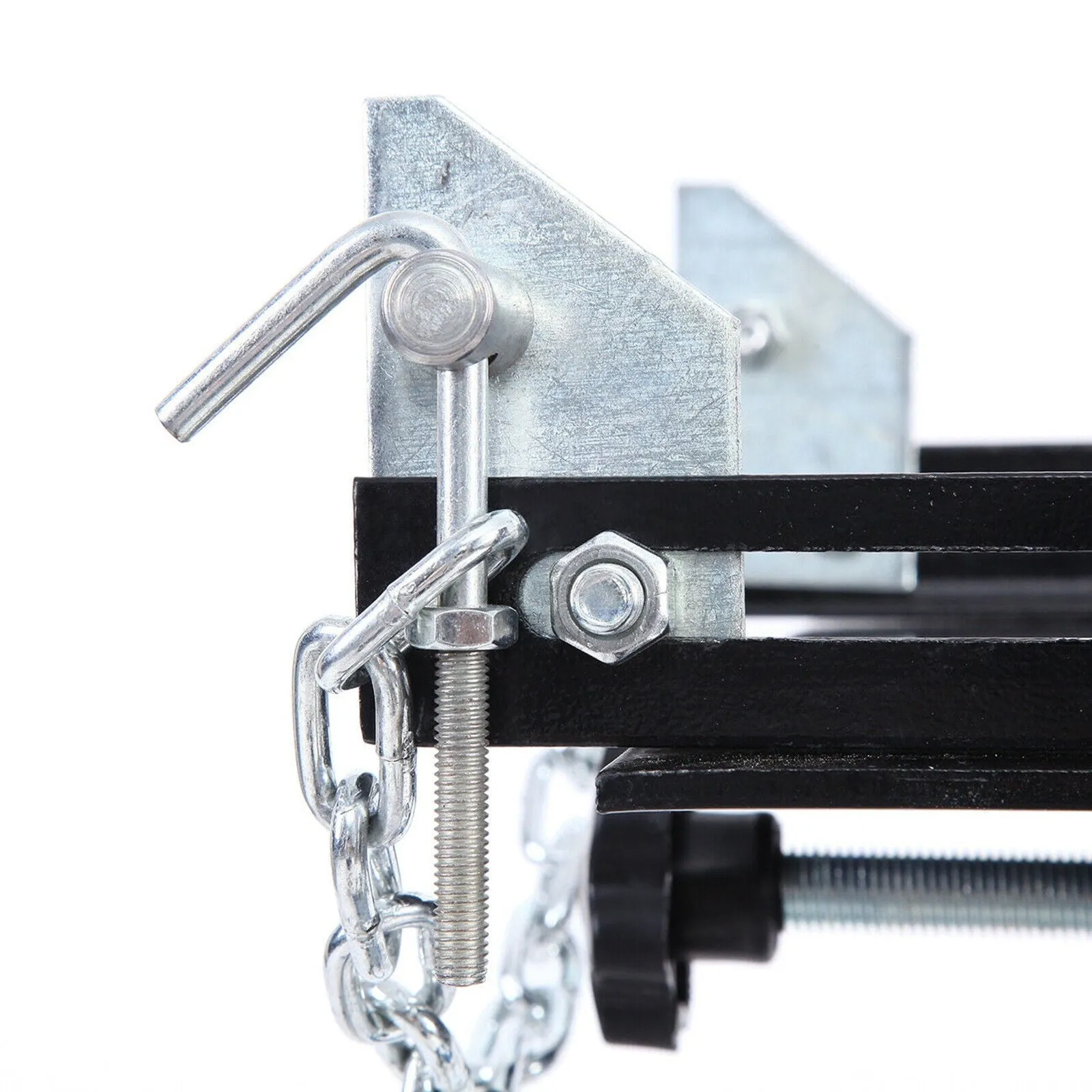 Verticale hydraulische transmissiekrik voor auto's, draagvermogen 0,75 ton (1660 lbs), hefhoogte 84�C178 cm, met 360�� zwenkwielen en voetpedaal �C Blauw