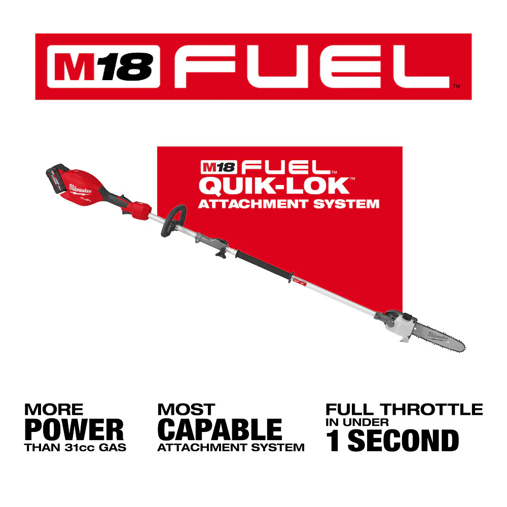 2025 Milwaukee 3016-21PS M18 FUEL 18V Paalzagen met QUIK-LOK Kit