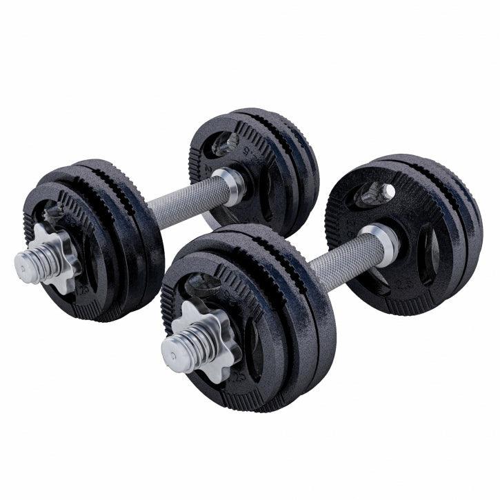 2025 Kurzhantelset Gusseisen Gripper 30 kg Schwarz