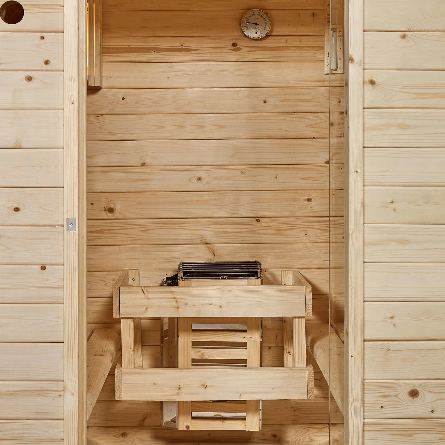 2025 Fasssauna Spitzbergen met saunaoven