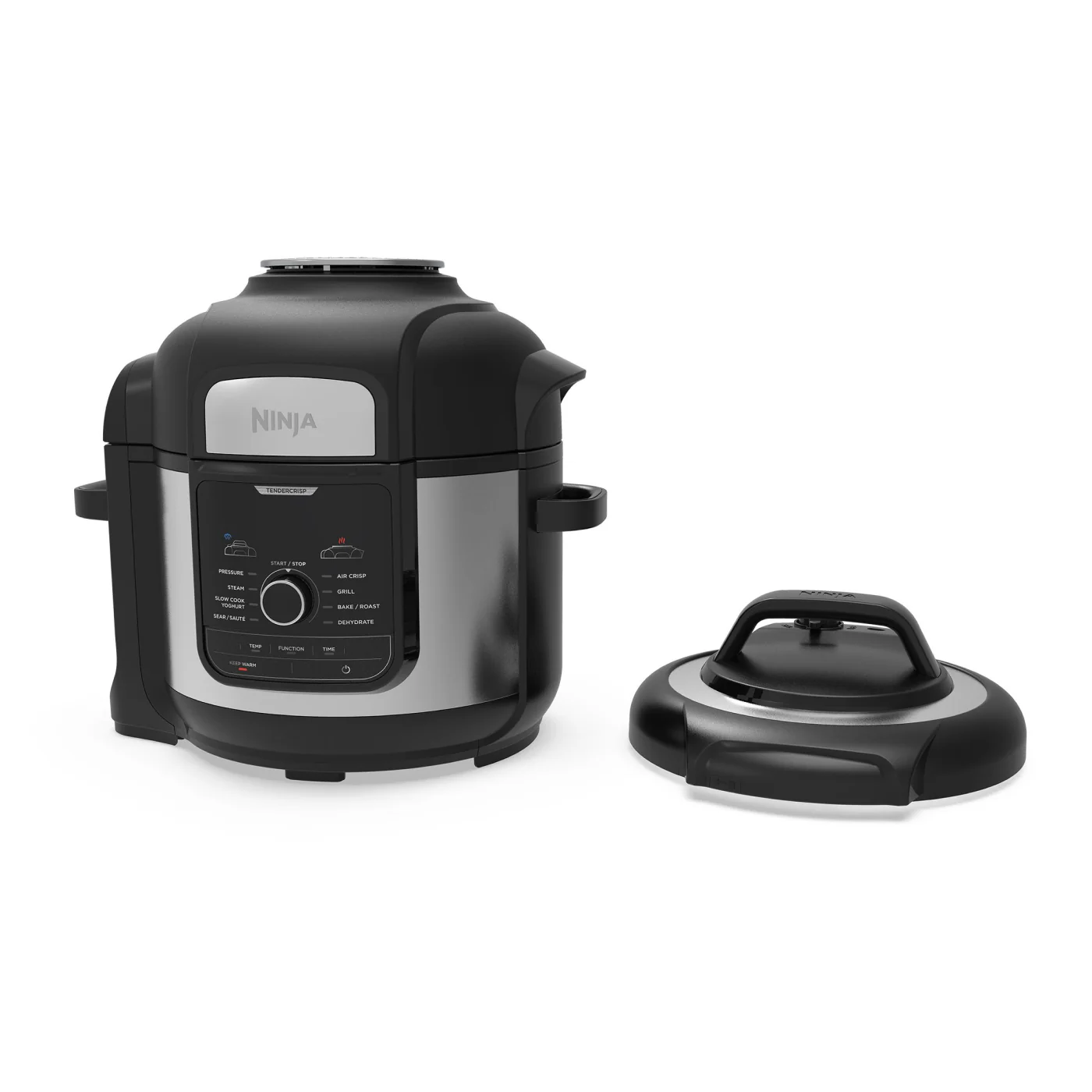 2025 Ninja Foodi 10-in-1 Multi-Cooker SmartLid met TenderCrisp? Technologie �C 7,5L Pan + 4,7L Cook & Crisp? Mand