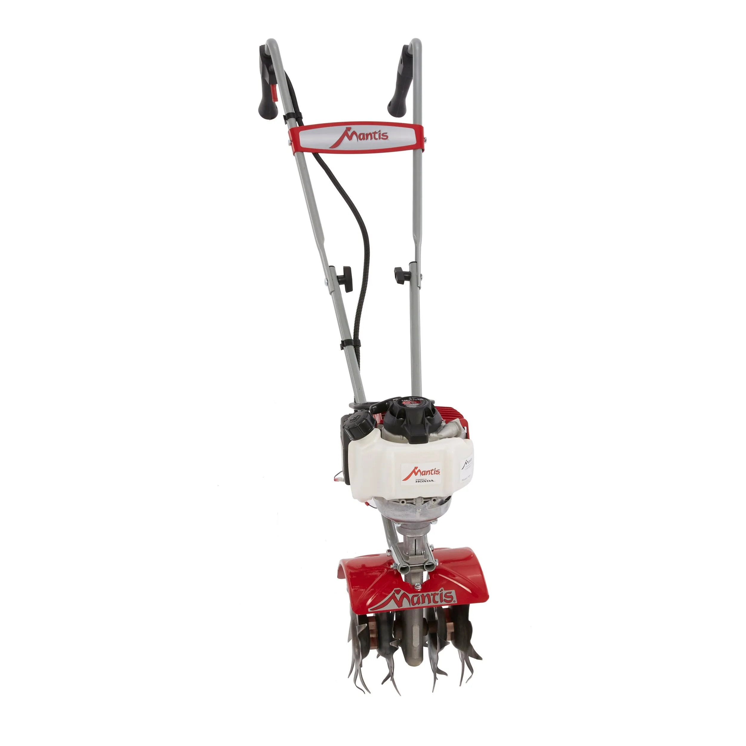 MANTIS 7268 Mini-Cultivator / Grondfrees �C 25 cc motor �C 9 inch voorste frezen �C Voorwaartse rotatie (CARB)