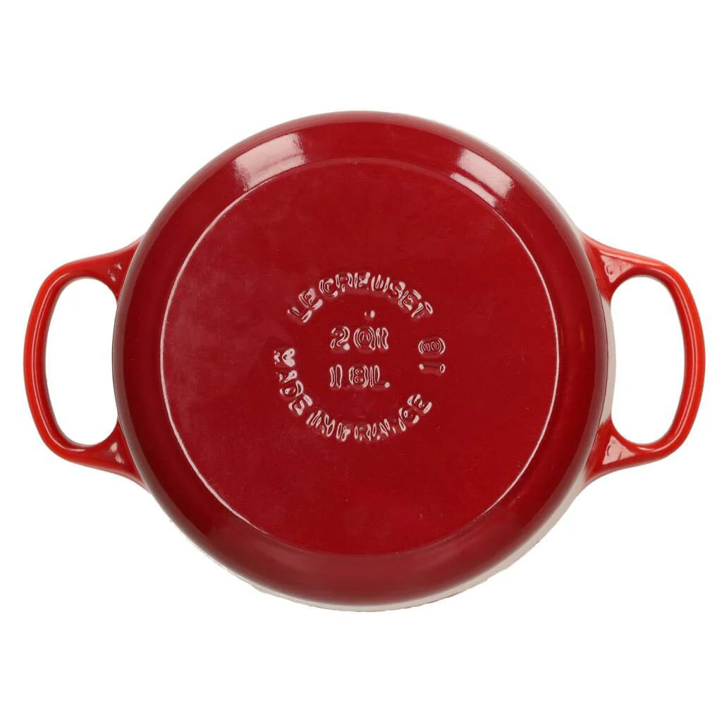 2025 Le Creuset - Signature Braad- / Stoofpan rond Kersenrood 20 cm 2,4 l