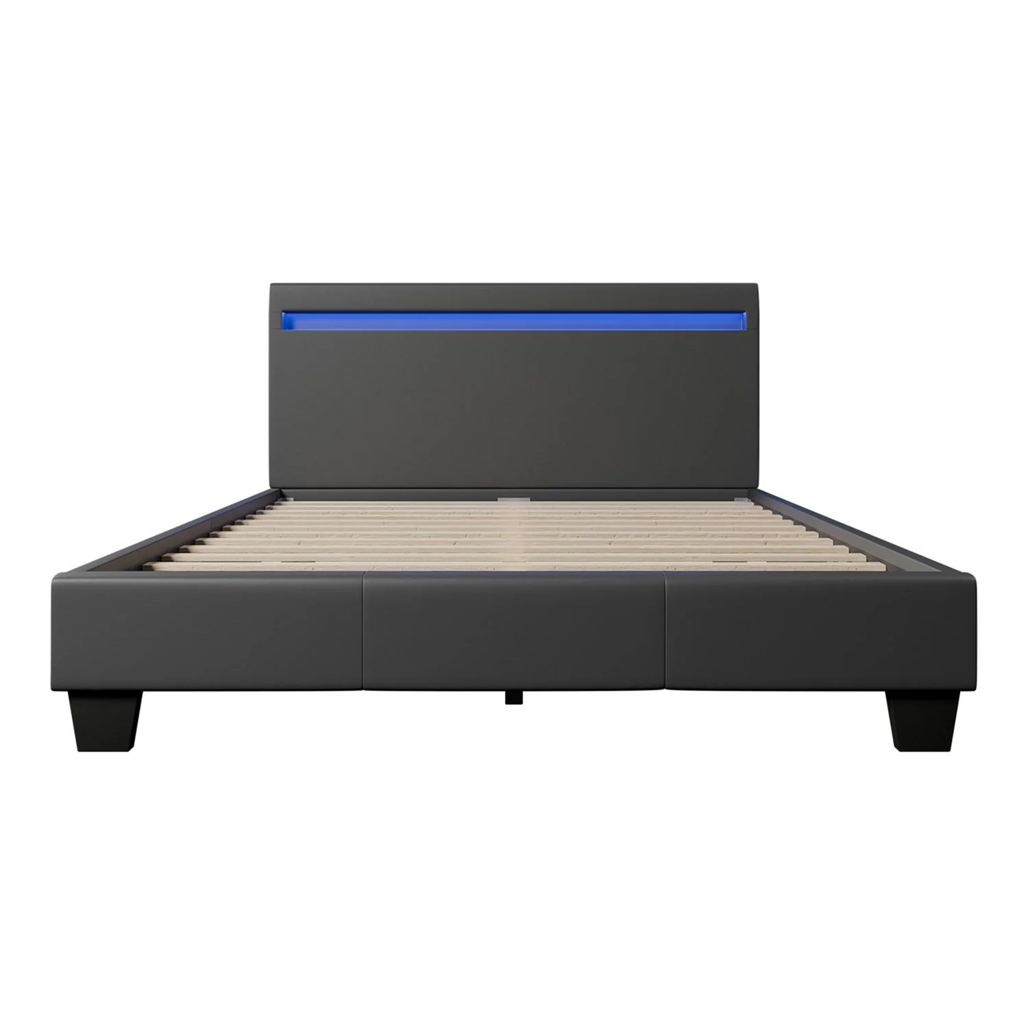 2025 Rustgevend slapen in het gestoffeerde bed Verona 120x200 cm in wit