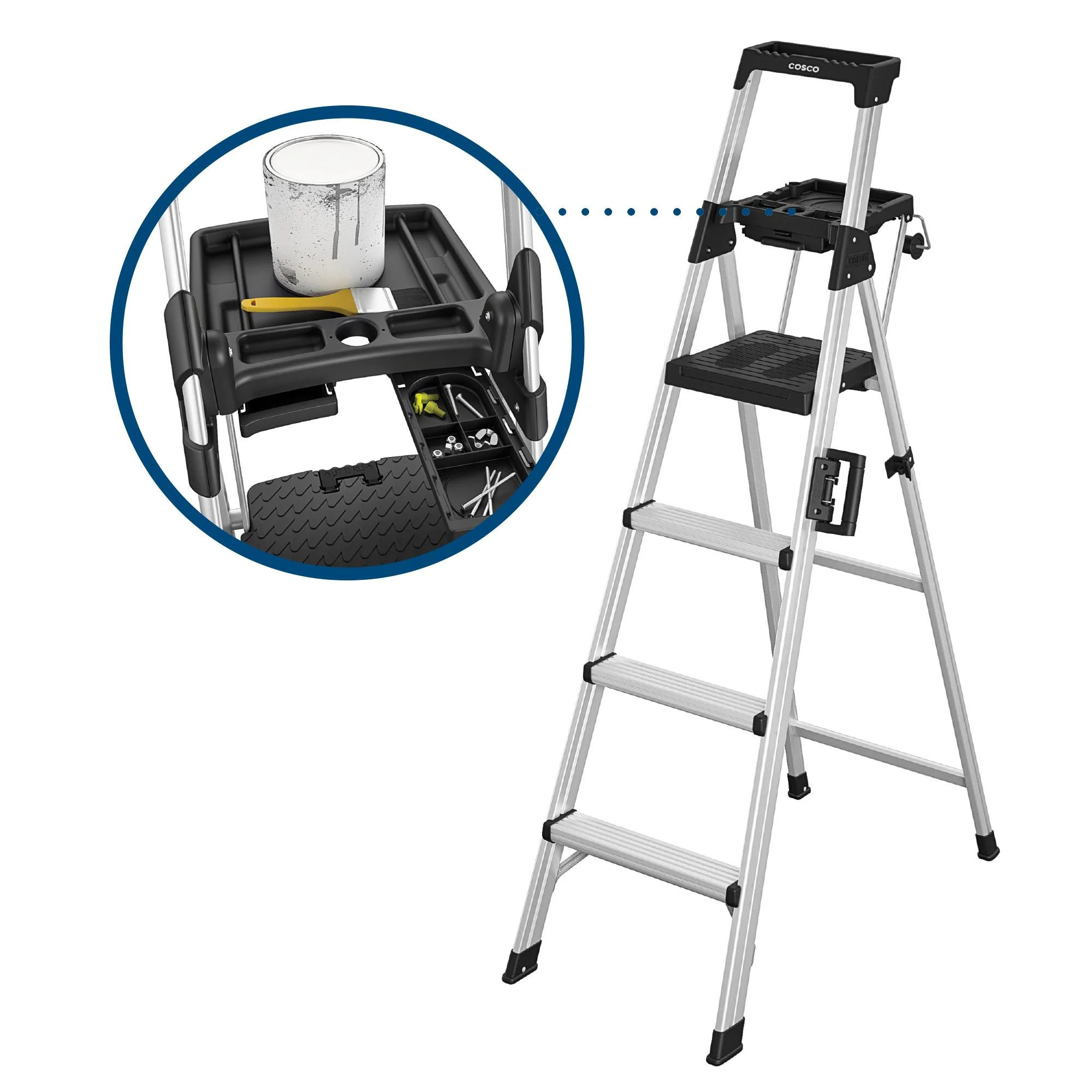 Cosco Signature Series 6-Voet Platform Ladder