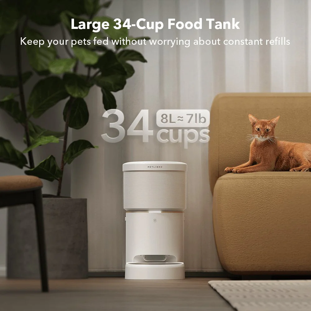 Petlibro Space Automatisch Voerbak en Capsule Combo voor Honden