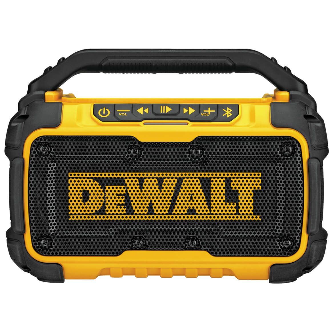 2025 DeWALT DCR010 Bluetooth Speaker Dubbel 12V/20V met Kabel/Draadloos