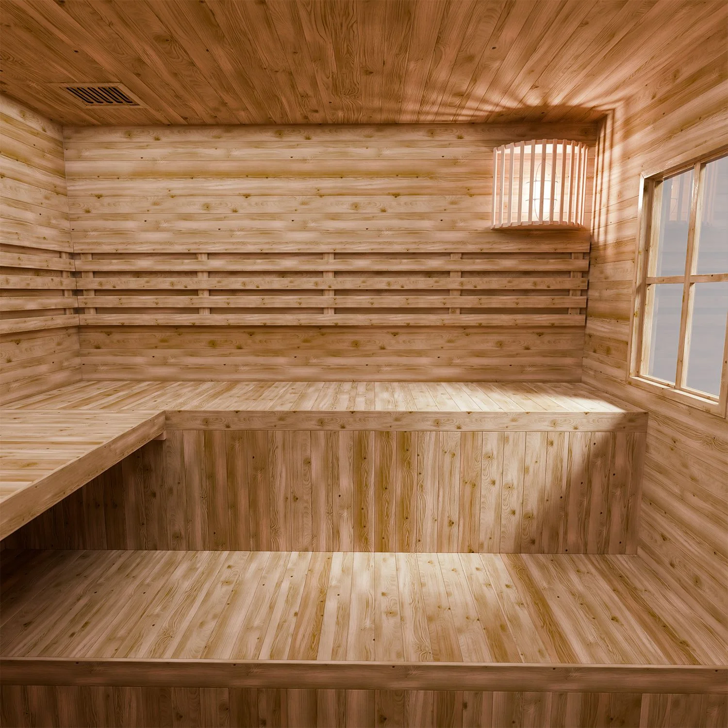 2025 Outdoor Saunahaus Eldur - 8 kW