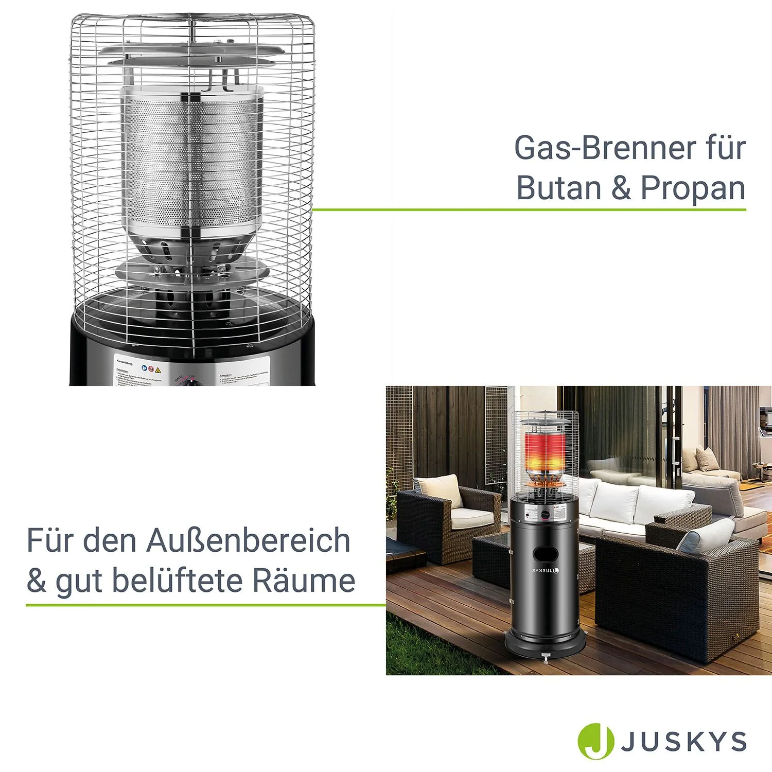 2025 Outdoor Heizstrahler Cuna