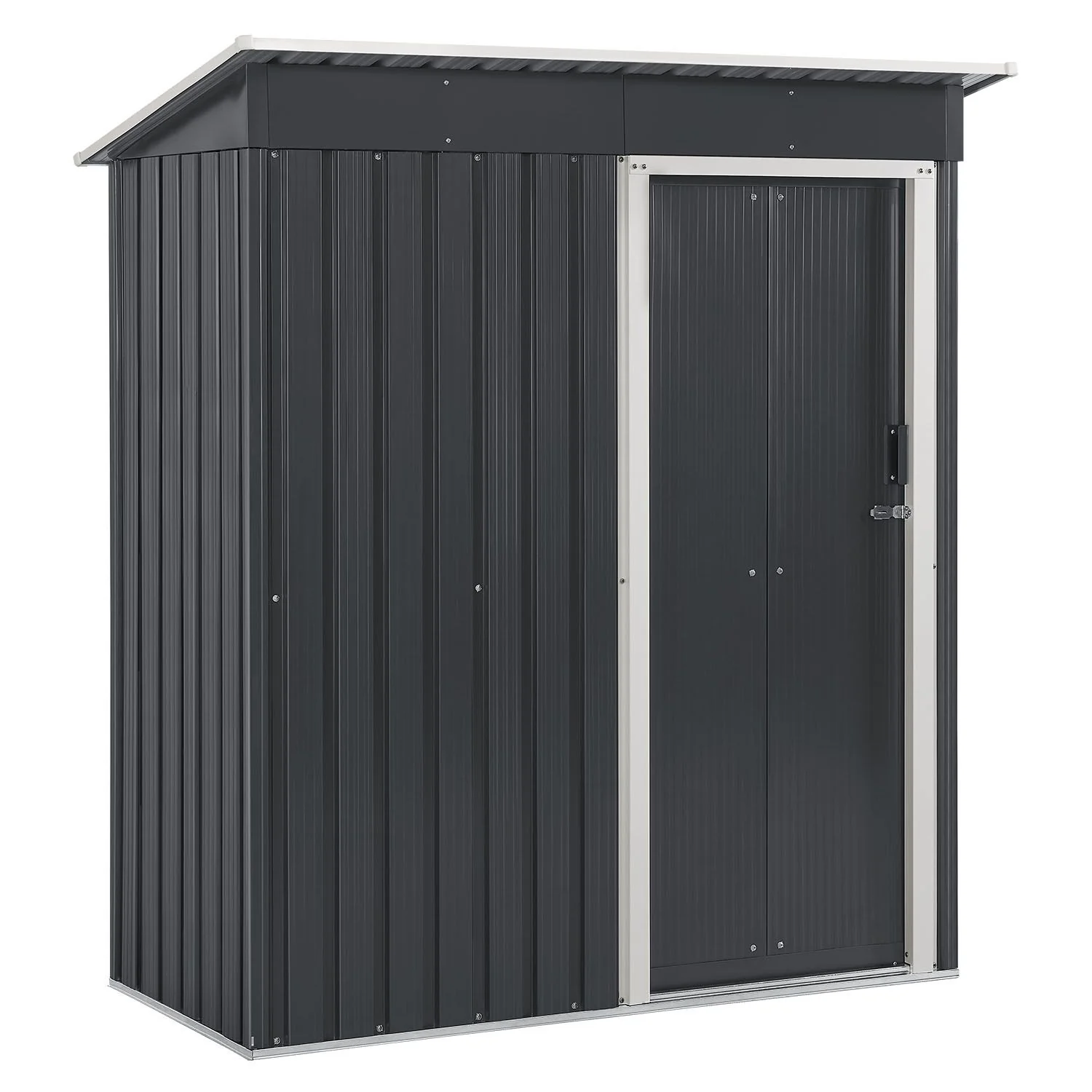 2025 Metalen Tuinhuis S met Schuindak